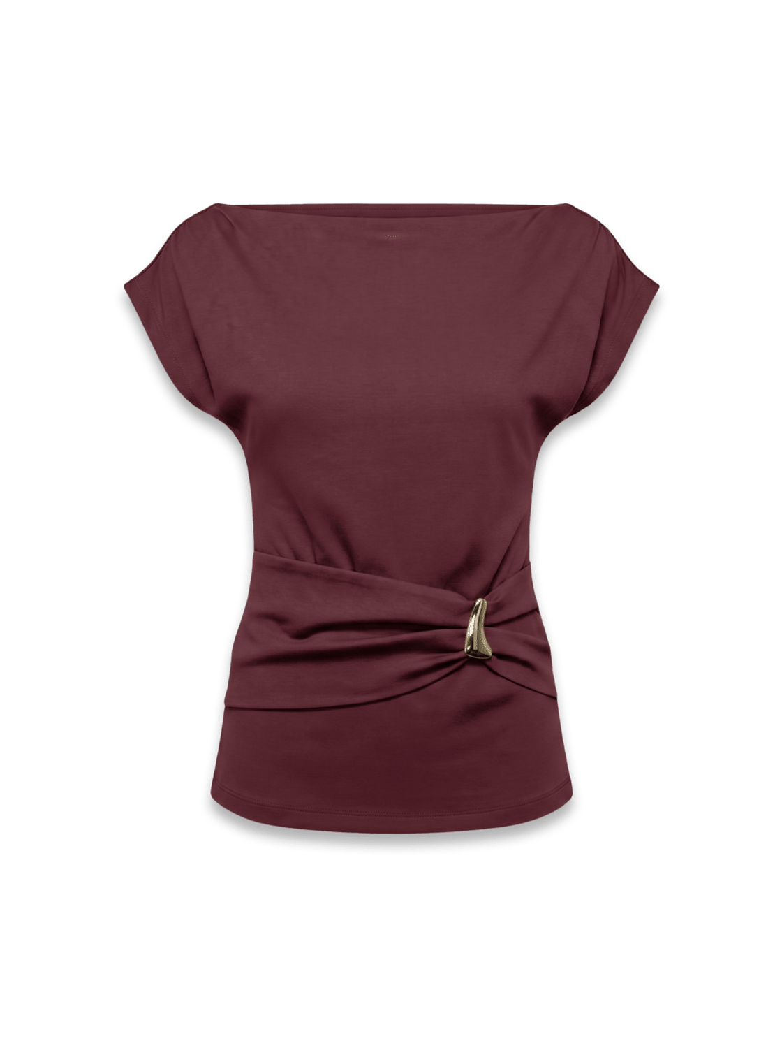 VMSMILLA Top - Burgundy - VERO MODA & VILA Bergvik